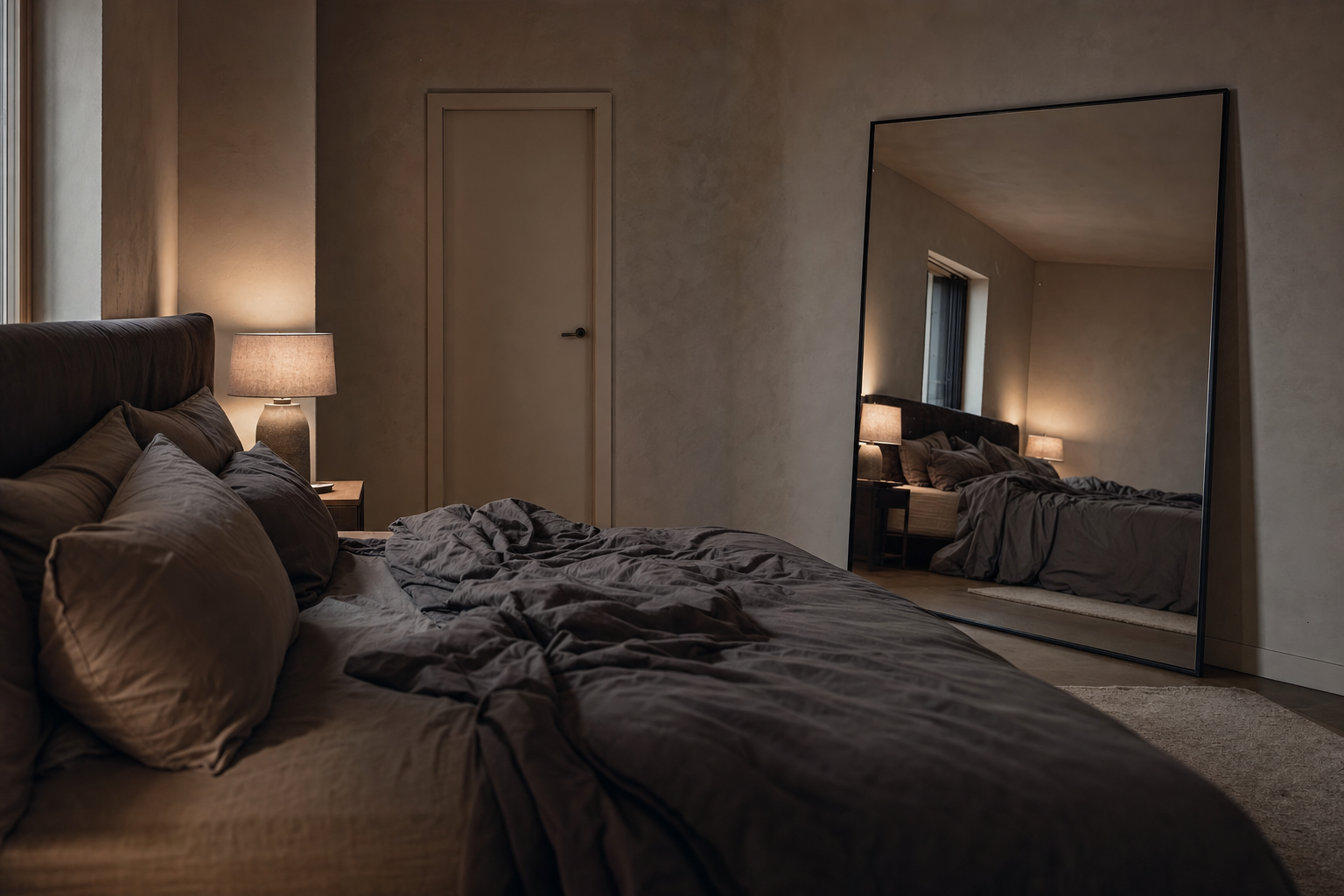 A third person is already in your bedroom.