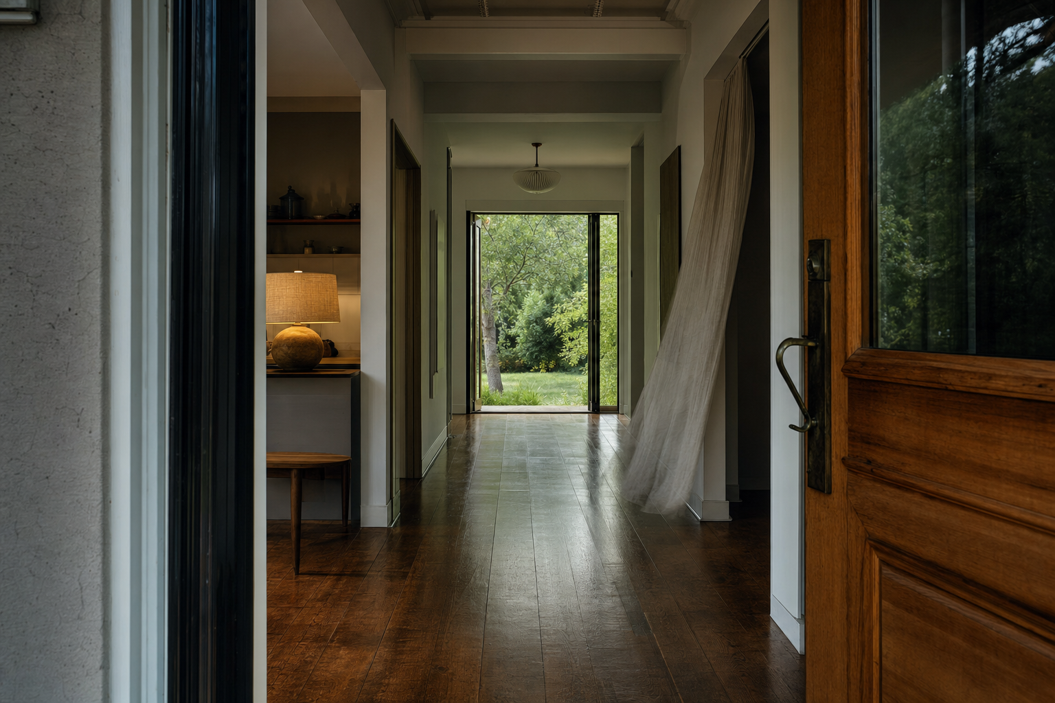 Your home is a tunnel — nothing stays.