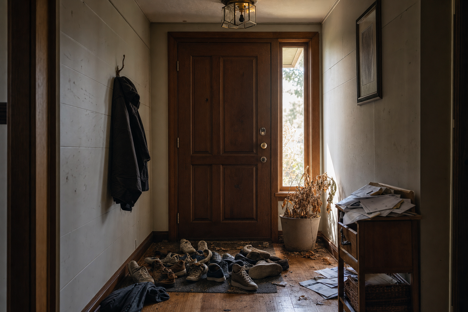 Opportunity is knocking on a broken door.